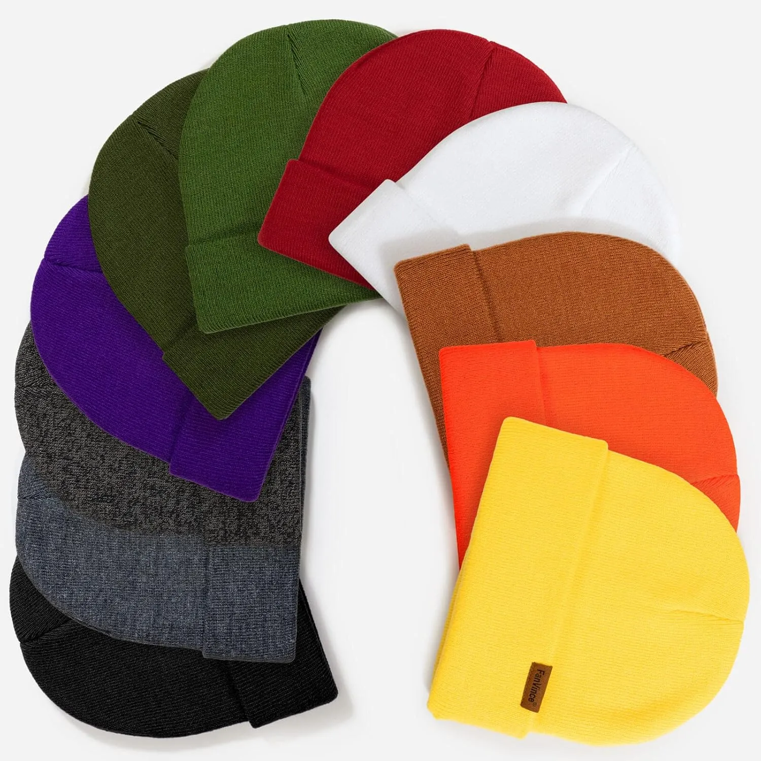 Beanie for Men Winter Thermal Cuffed Knit Hat Warm Gifts Womens Beanies