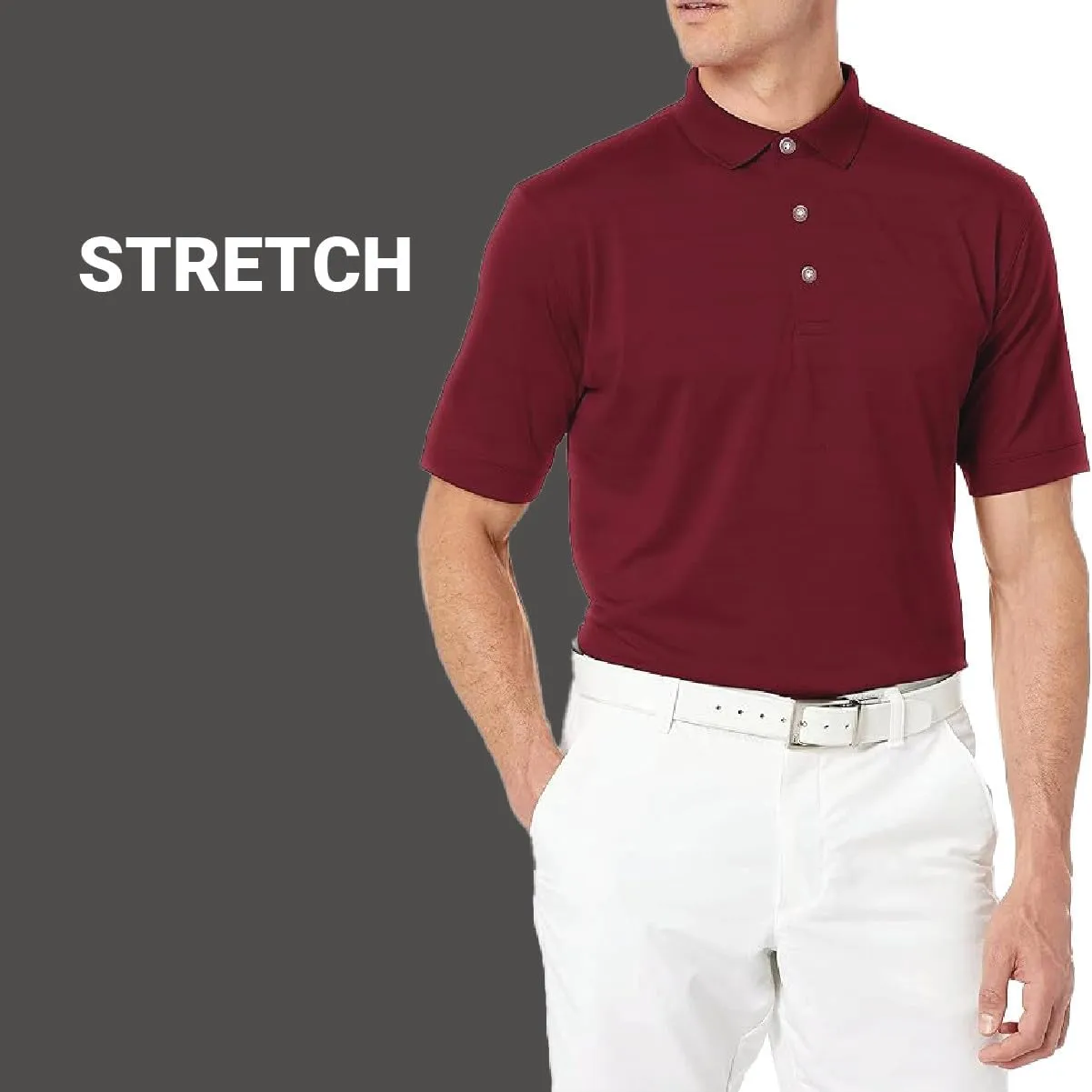 Callaway Men's Short Sleeve Opti-Dri Performance Golf Polo Shirt (Size Small - 4X Big & Tall)