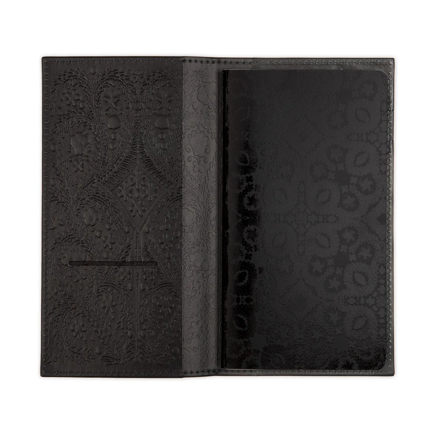 Christian Lacroix Heritage Collection Black Paseo Embossed Travel Journal
