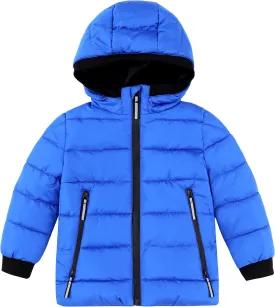 Hiheart Boys Girls Thick Padded Winter Coat Warm Hooded Jacket