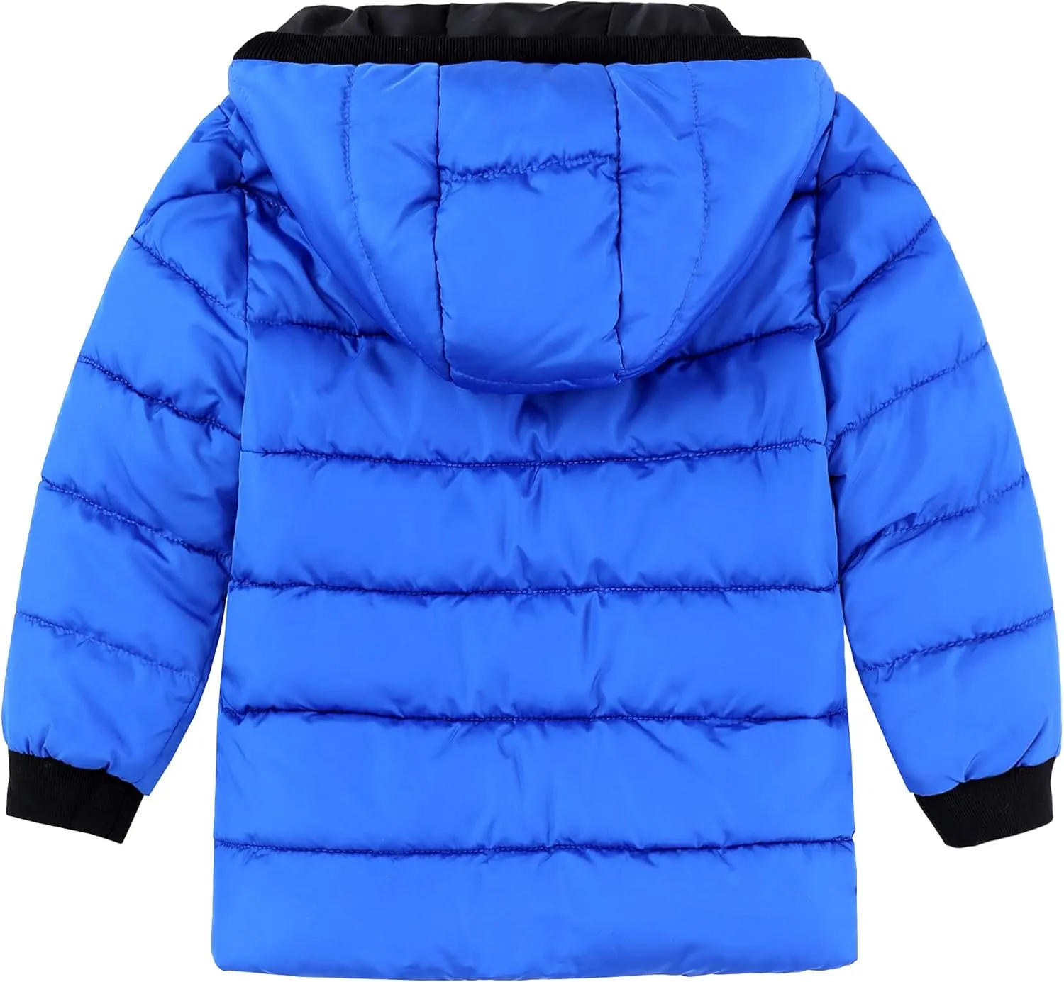 Hiheart Boys Girls Thick Padded Winter Coat Warm Hooded Jacket