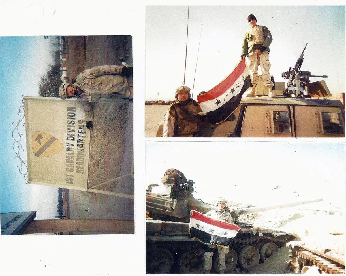 Original Iraqi Fedayeen Helmet - Operation Iraqi Freedom Bring Back