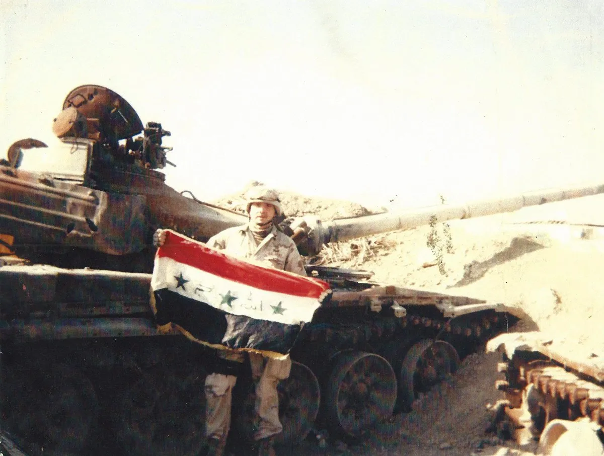 Original Iraqi Fedayeen Helmet - Operation Iraqi Freedom Bring Back