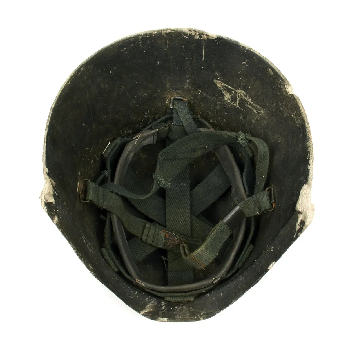 Original Iraqi Fedayeen Helmet with Liner and Chinstrap - Operation Iraqi Freedom Bring Back