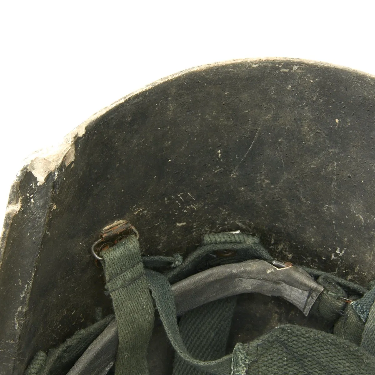 Original Iraqi Fedayeen Helmet with Liner and Chinstrap - Operation Iraqi Freedom Bring Back