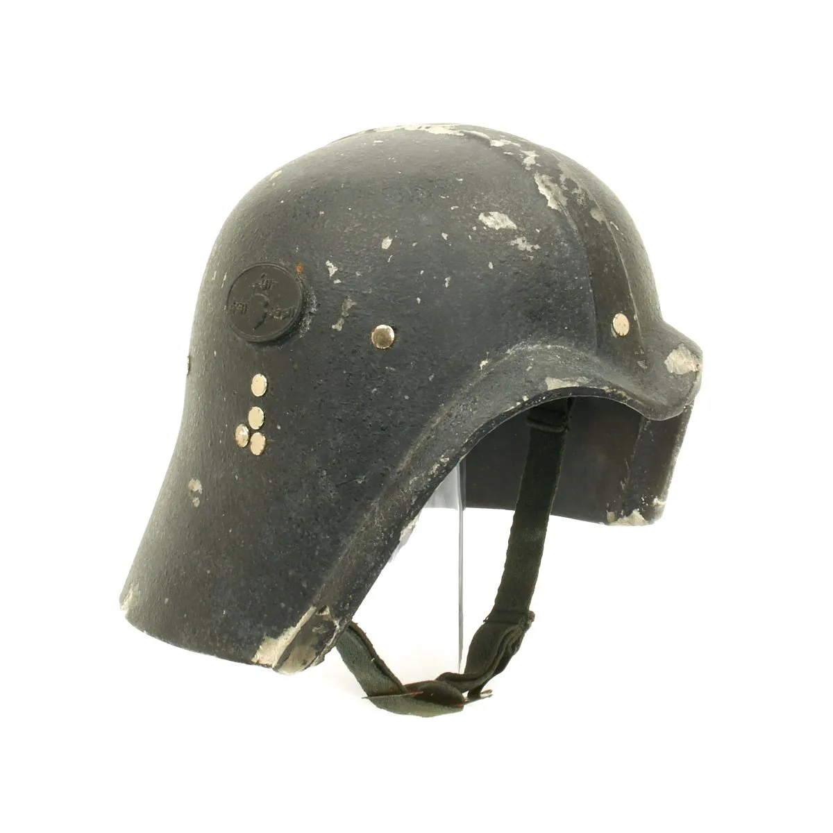 Original Iraqi Fedayeen Helmet with Liner and Chinstrap - Operation Iraqi Freedom Bring Back