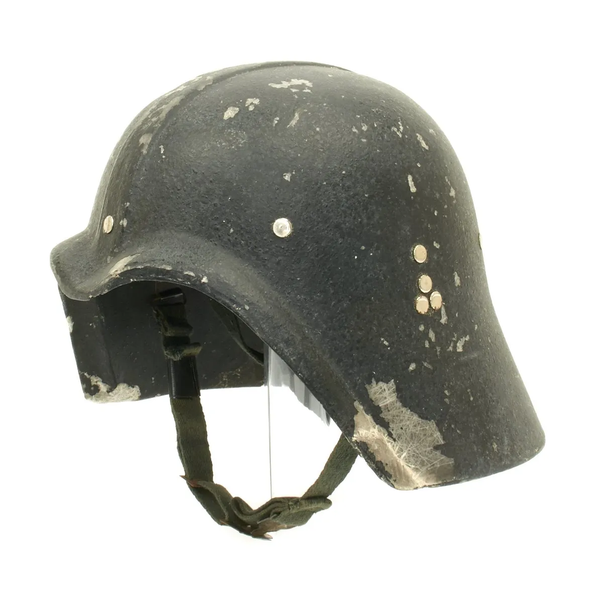 Original Iraqi Fedayeen Helmet with Liner and Chinstrap - Operation Iraqi Freedom Bring Back