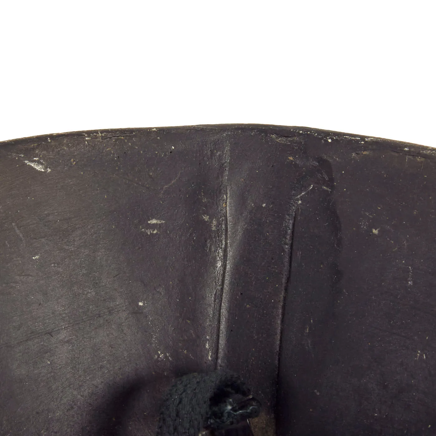 Original Iraqi Fedayeen Helmet with Liner and Chinstrap - Operation Iraqi Freedom US Marine Bring Back With Photo of Marine