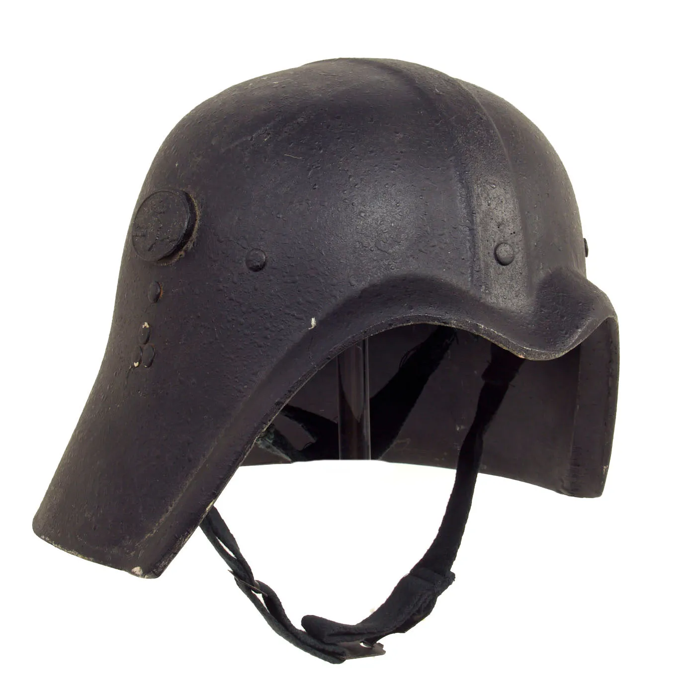 Original Iraqi Fedayeen Helmet with Liner and Chinstrap - Operation Iraqi Freedom US Marine Bring Back With Photo of Marine