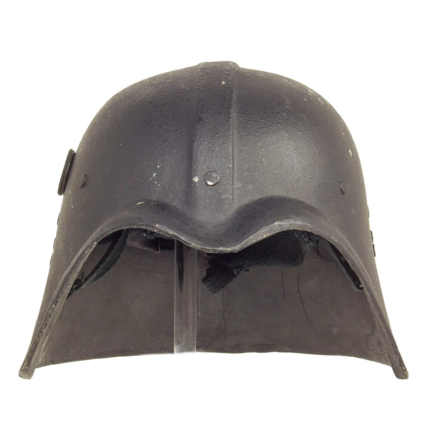 Original Iraqi Fedayeen Helmet with Liner and Chinstrap - Operation Iraqi Freedom US Marine Bring Back With Photos of Marine
