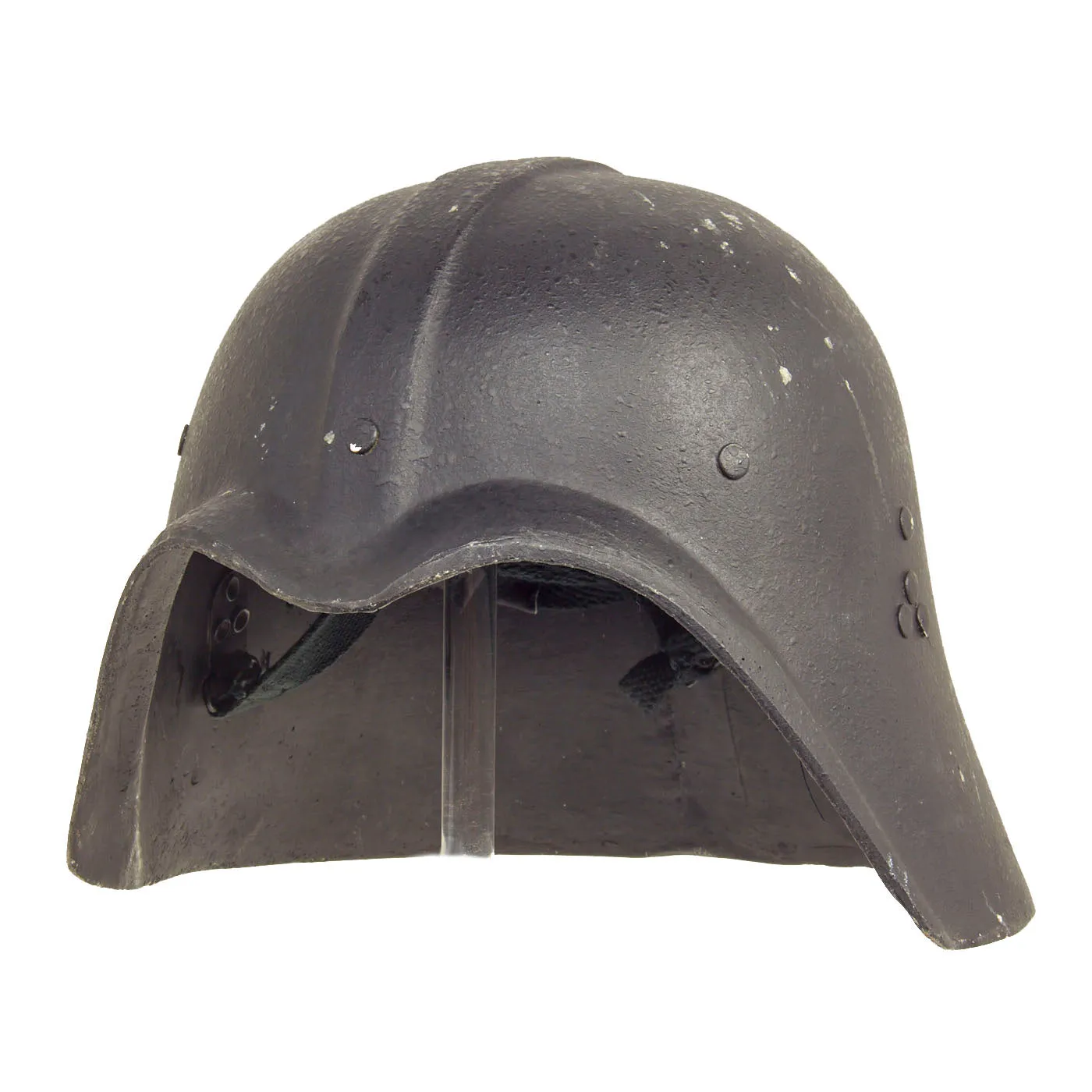 Original Iraqi Fedayeen Helmet with Liner and Chinstrap - Operation Iraqi Freedom US Marine Bring Back With Photos of Marine