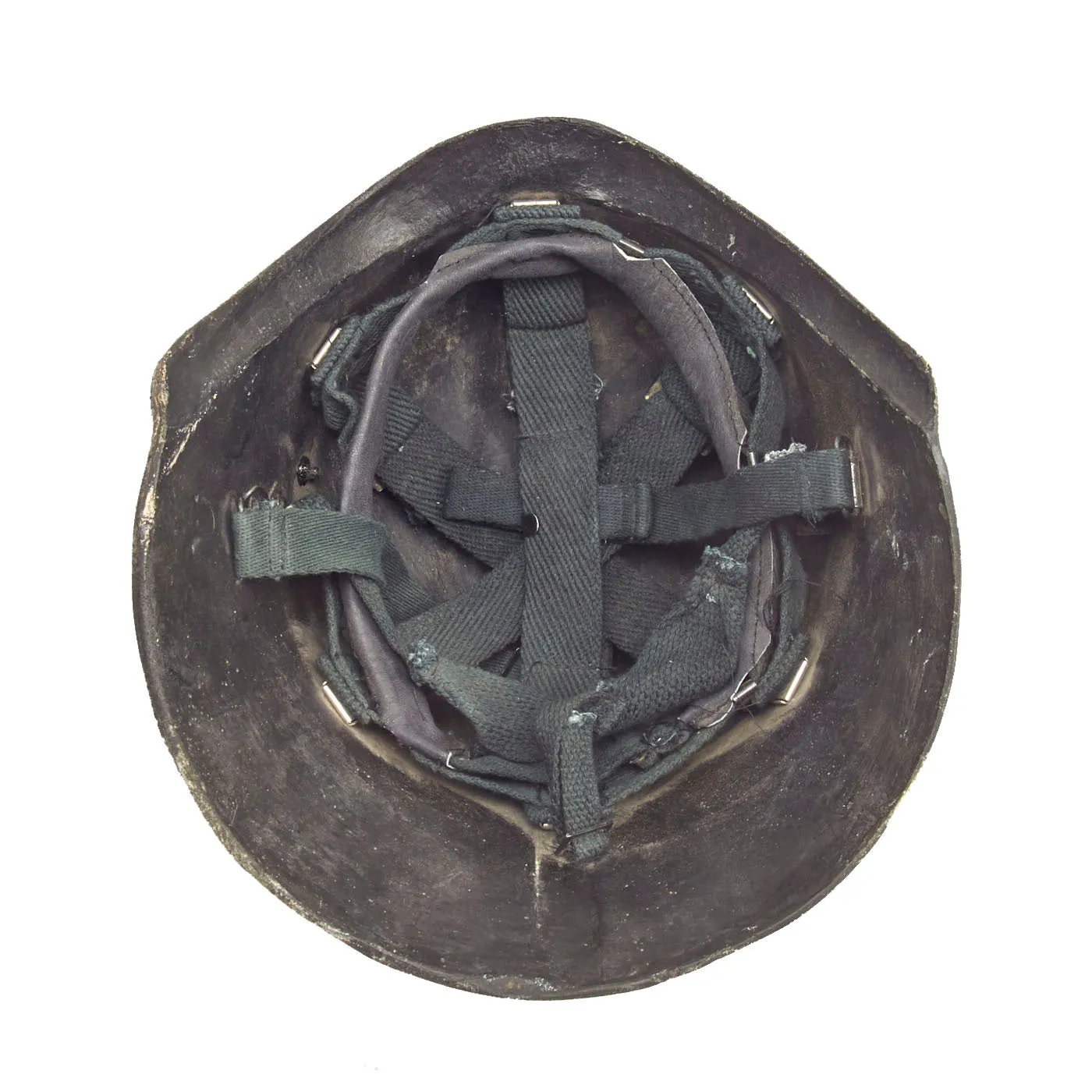 Original Iraqi Fedayeen Helmet with Liner and Chinstrap - Operation Iraqi Freedom US Marine Bring Back With Photos of Marine