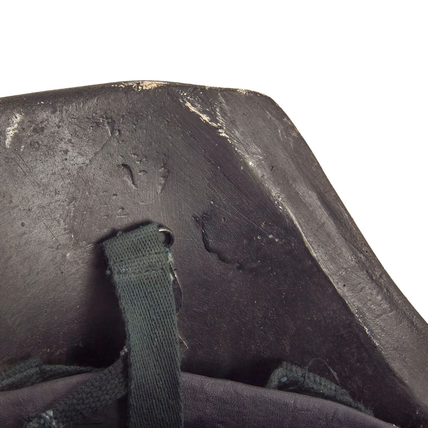 Original Iraqi Fedayeen Helmet with Liner and Chinstrap - Operation Iraqi Freedom US Marine Bring Back With Photos of Marine