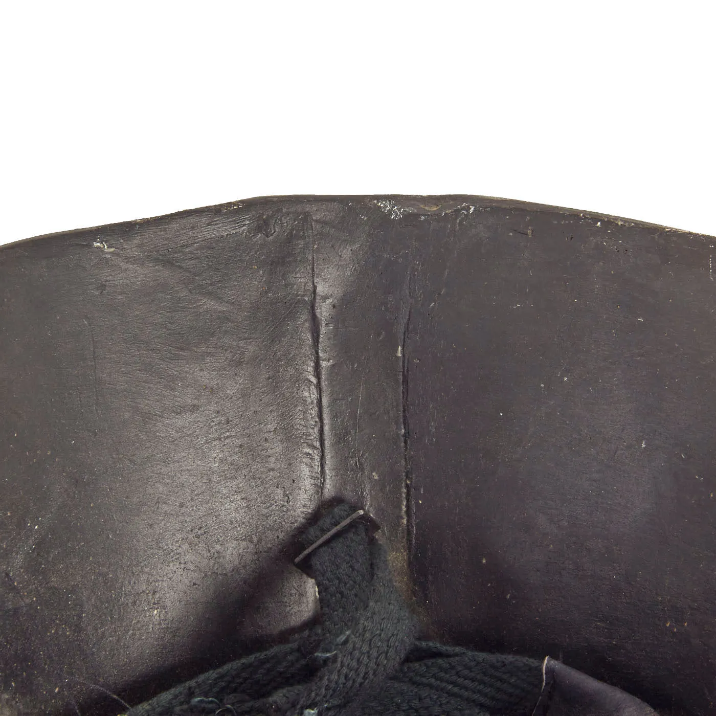 Original Iraqi Fedayeen Helmet with Liner and Chinstrap - Operation Iraqi Freedom US Marine Bring Back With Photos of Marine