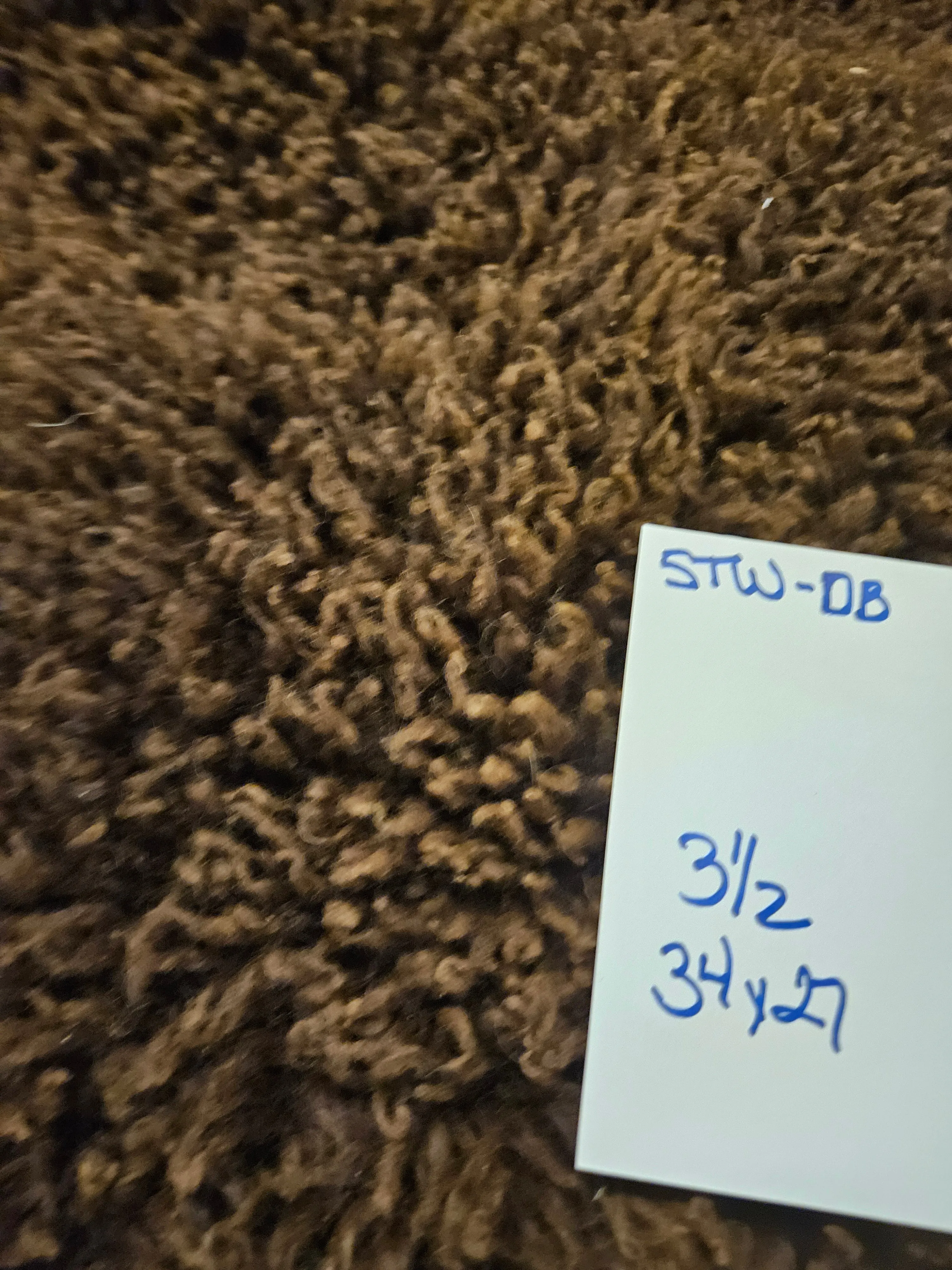 Sheepskin STW-DB-325 Dark Romney 34"x27"