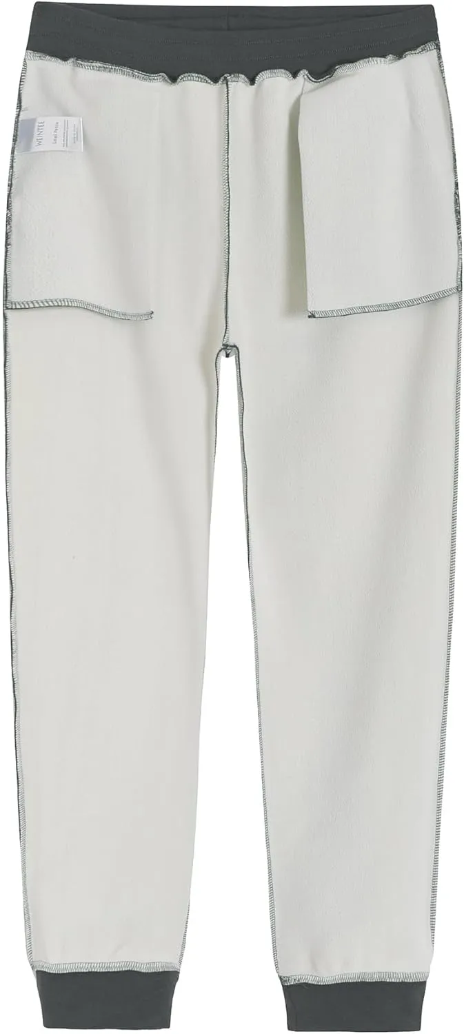 Weintee Women's Petite Fleece Pants Sherpa Lined Sweatpants for Winter